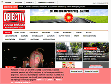 Tablet Screenshot of obiectivbr.ro